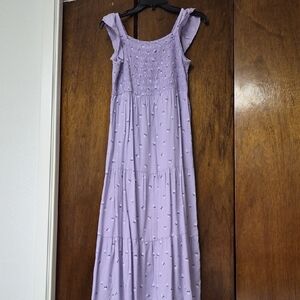Cat & Jack Lavender Casual Kids Dress